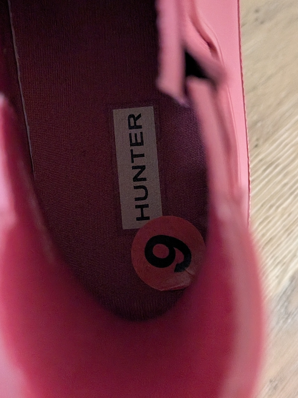 Hunter Classic Original Matte Short Rain Boots in Rose Pink - 6 - Picture 12 of 13